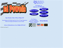 Tablet Screenshot of edpowellsauto.com
